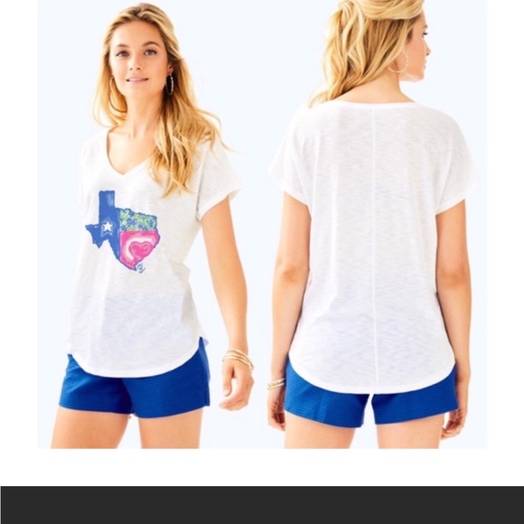 Lilly Pulitzer “Lilly loves Texas” Shirt - Picture 5 of 10